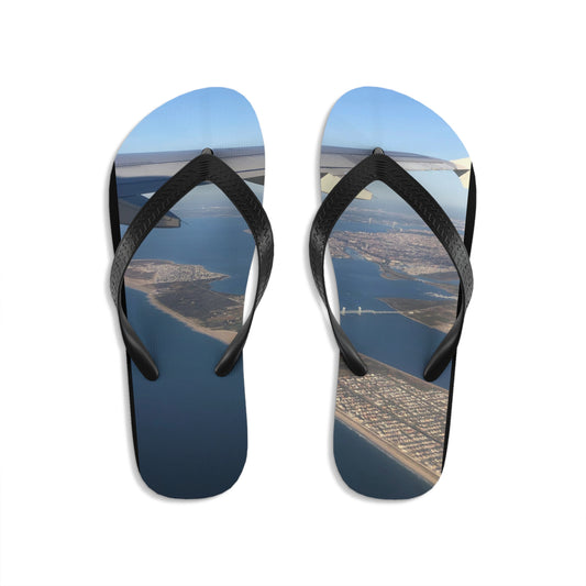 Airplane View Flip-Flops