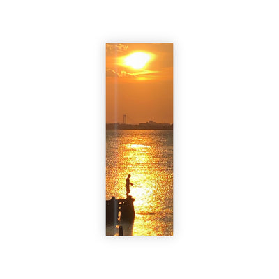 Fishing at Sunset Gift Wrapping Paper Rolls, 1pc