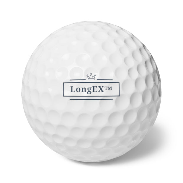 LongEX™ Golf Balls, 6pcs