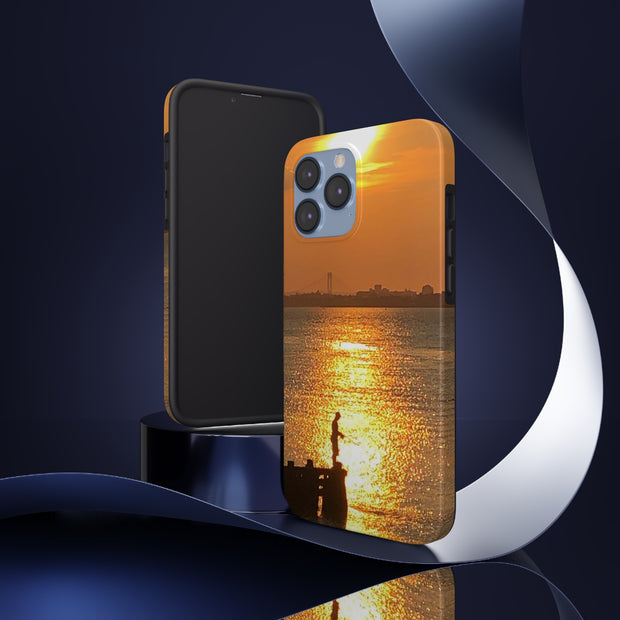 Fishing at Sunset Phone Cases, Case-Mate