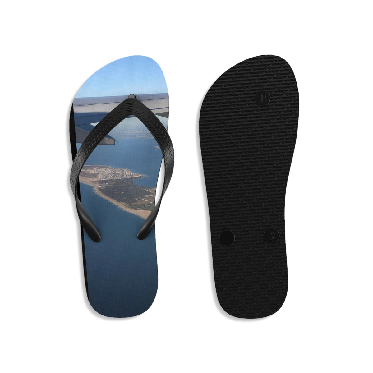Airplane View Flip-Flops