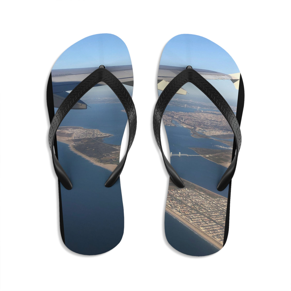 Airplane View Flip-Flops