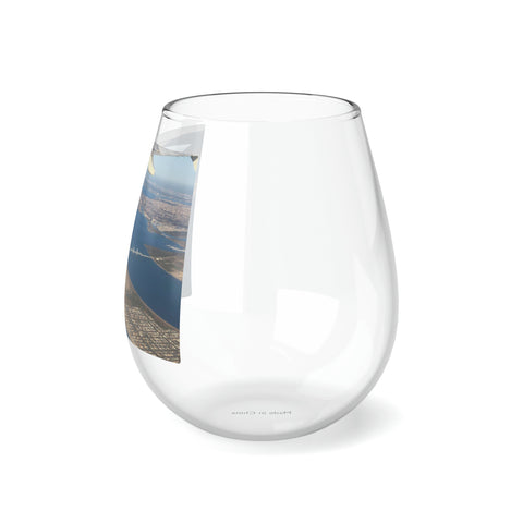 Bridge Stemless Wine Glass, 11.75oz