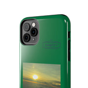 Green Sunset IPhone Cases, Case-Mate