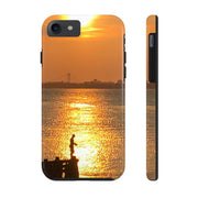 Fishing at Sunset Phone Cases, Case-Mate