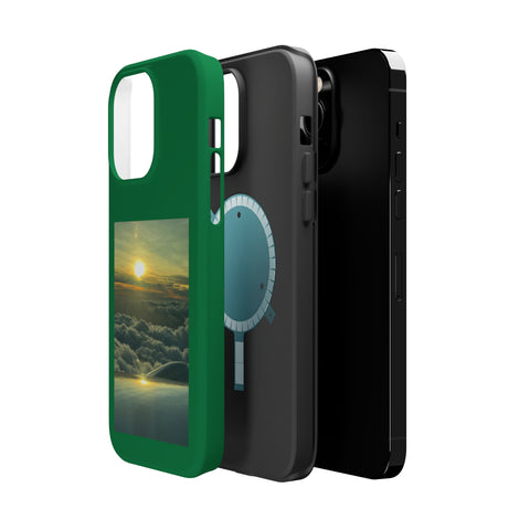 Green Sunset MagSafe Tough Cases