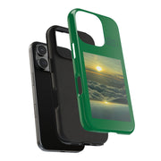 Green Sunset IPhone Cases, Case-Mate