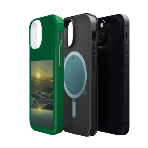 Green Sunset MagSafe Tough Cases