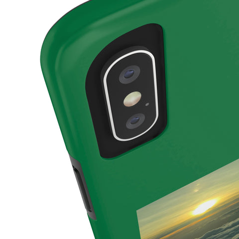 Green Sunset IPhone Cases, Case-Mate