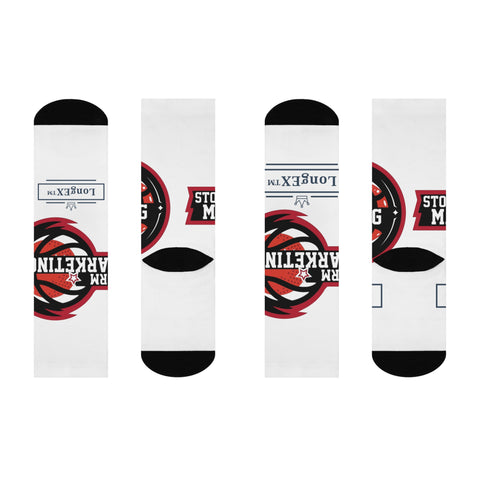 Storm Marketing Cushioned Crew Socks