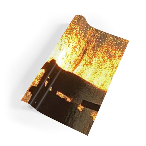 Fishing at Sunset Gift Wrapping Paper Rolls, 1pc