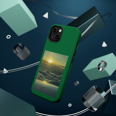 Green Sunset MagSafe Tough Cases