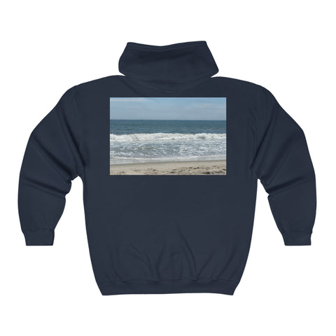 LongEX™ Unisex Heavy Blend™ Full Zip Hooded Sweatshirt