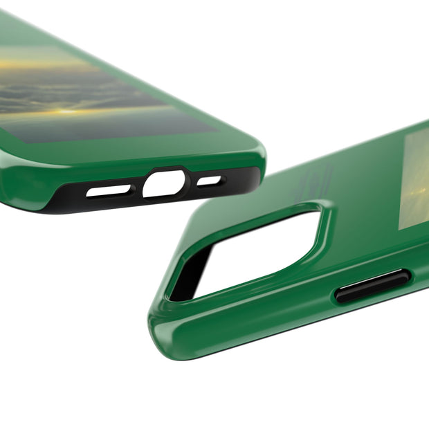 Green Sunset IPhone Cases, Case-Mate