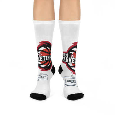 Storm Marketing Cushioned Crew Socks
