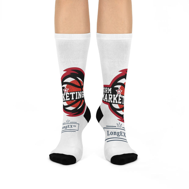 Storm Marketing Cushioned Crew Socks