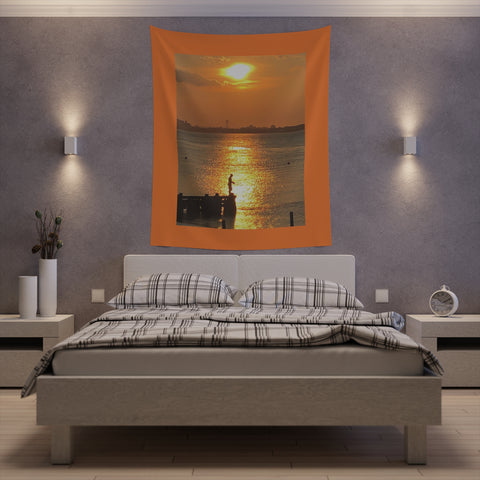 Fisherman Printed Wall Tapestry