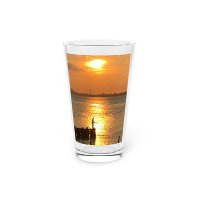 Fisherman Pint Glass, 16oz