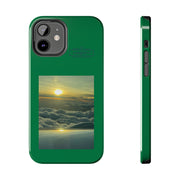 Green Sunset IPhone Cases, Case-Mate