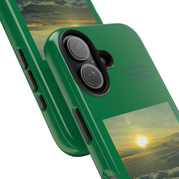 Green Sunset IPhone Cases, Case-Mate