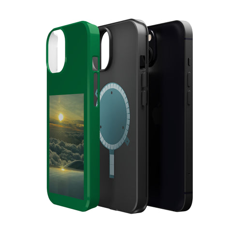 Green Sunset MagSafe Tough Cases