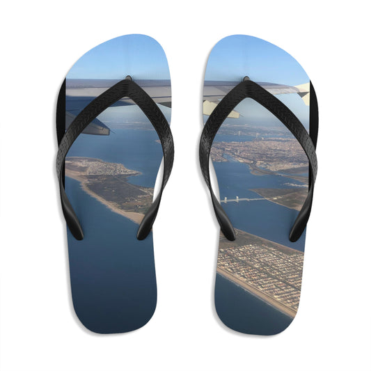 Airplane View Flip-Flops