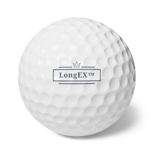 LongEX™ Golf Balls, 6pcs