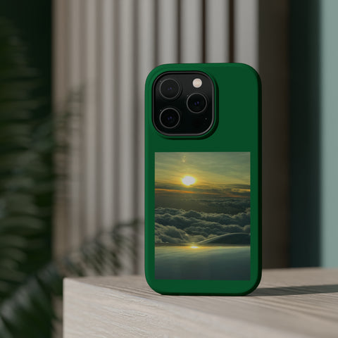 Green Sunset MagSafe Tough Cases