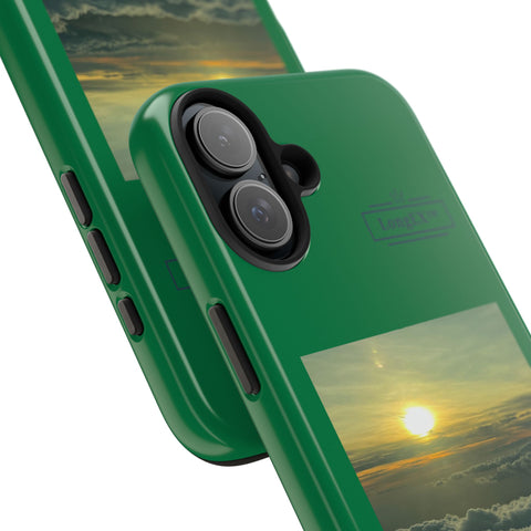 Green Sunset IPhone Cases, Case-Mate