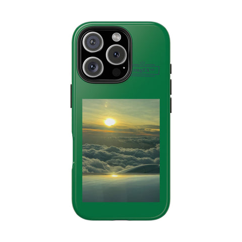 Green Sunset IPhone Cases, Case-Mate