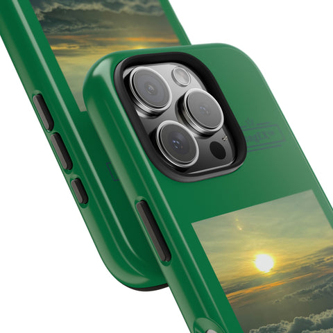 Green Sunset IPhone Cases, Case-Mate