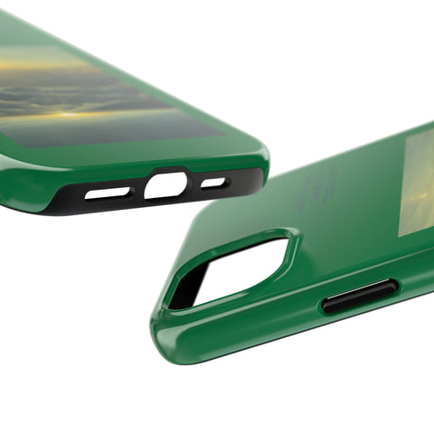 Green Sunset IPhone Cases, Case-Mate