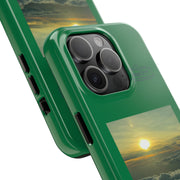 Green Sunset IPhone Cases, Case-Mate