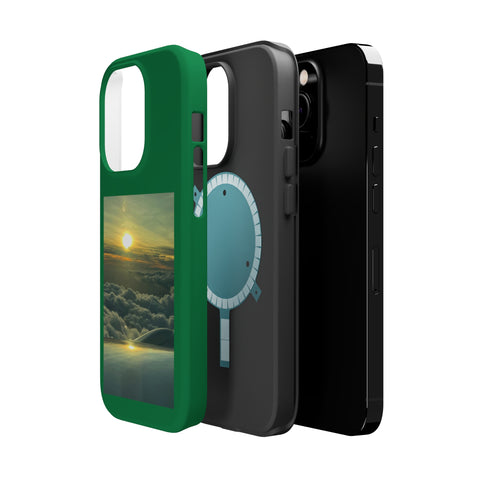 Green Sunset MagSafe Tough Cases