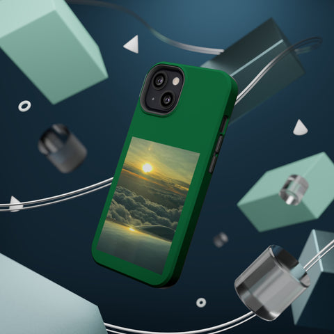Green Sunset MagSafe Tough Cases
