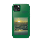 Green Sunset IPhone Cases, Case-Mate