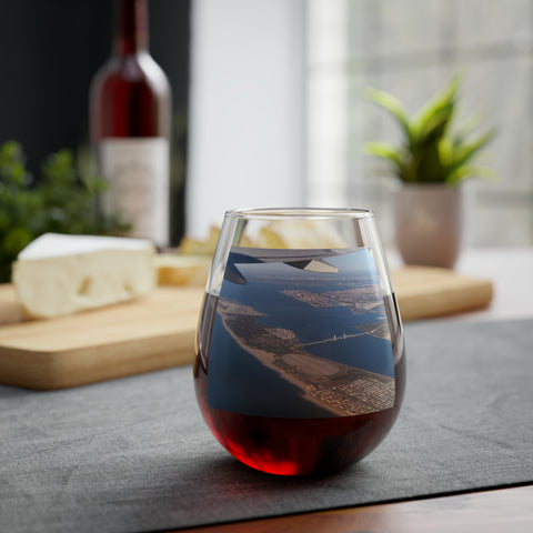 Bridge Stemless Wine Glass, 11.75oz