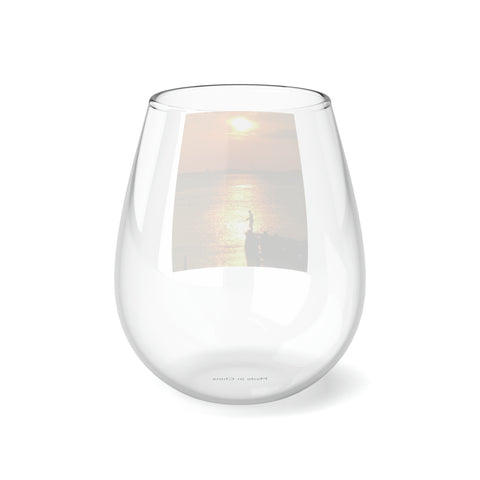 Fisherman Stemless Wine Glass, 11.75oz