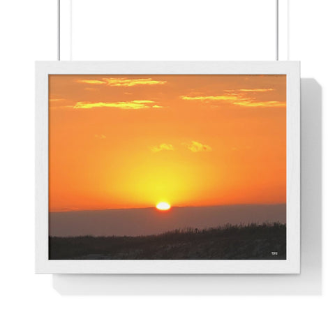 Sunset Premium Framed Horizontal Poster