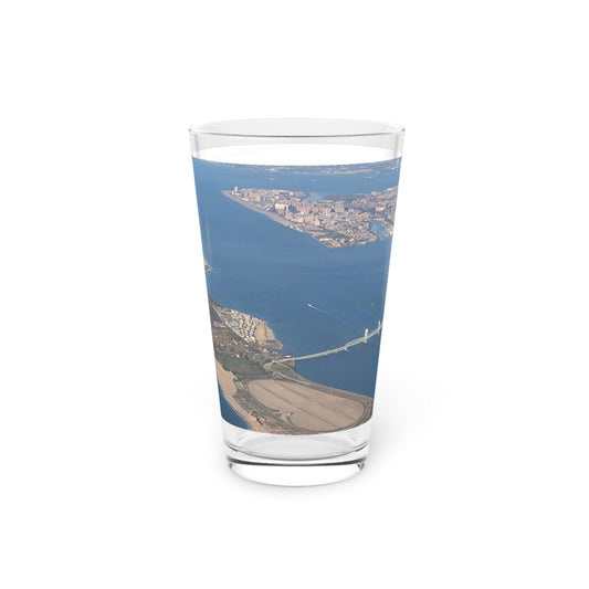 Bridge Pint Glass, 16oz