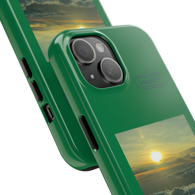 Green Sunset IPhone Cases, Case-Mate