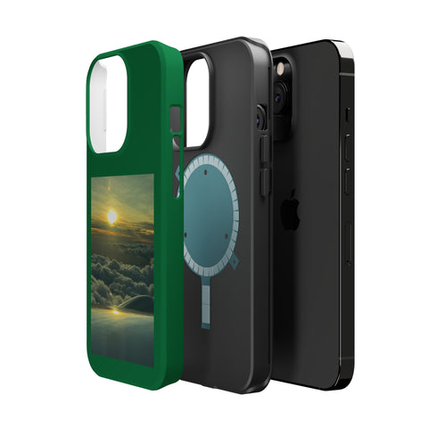 Green Sunset MagSafe Tough Cases