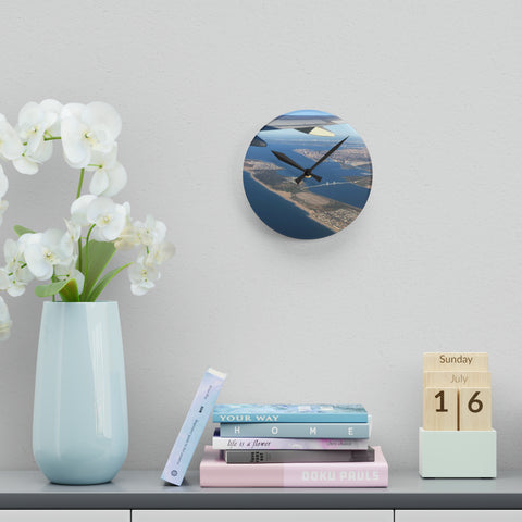 Bridge Acrylic Wall Clock