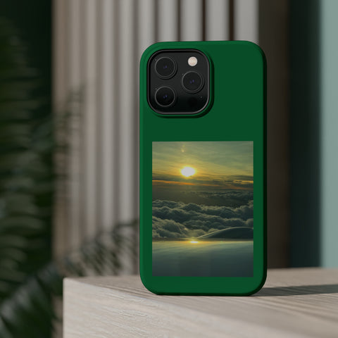 Green Sunset MagSafe Tough Cases