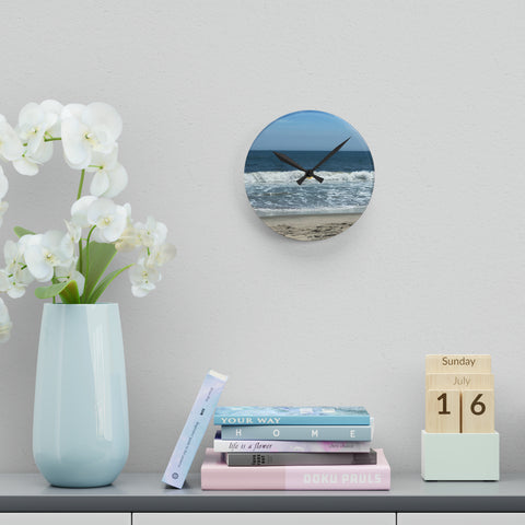 Ocean Acrylic Wall Clock