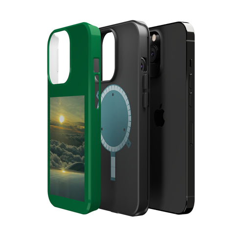 Green Sunset MagSafe Tough Cases