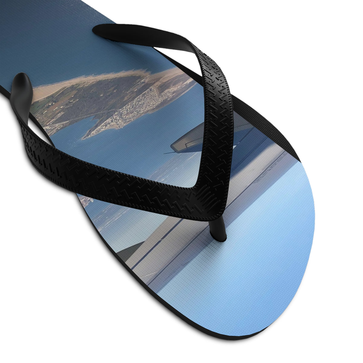 Airplane View Flip-Flops