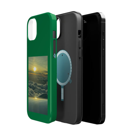 Green Sunset MagSafe Tough Cases