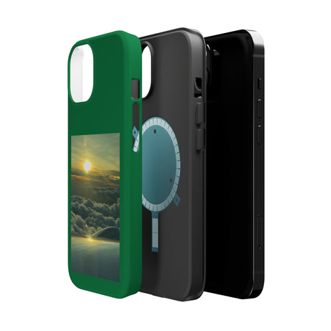 Green Sunset MagSafe Tough Cases