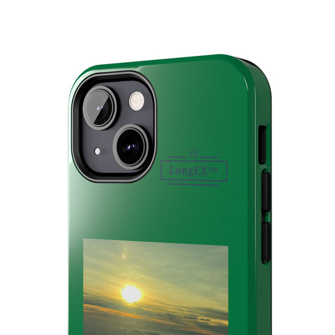 Green Sunset IPhone Cases, Case-Mate